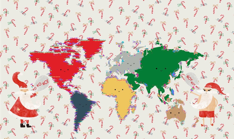 A worldwide christmas snapshot