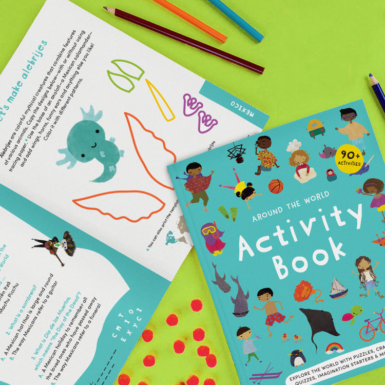 Around the World Activity Book