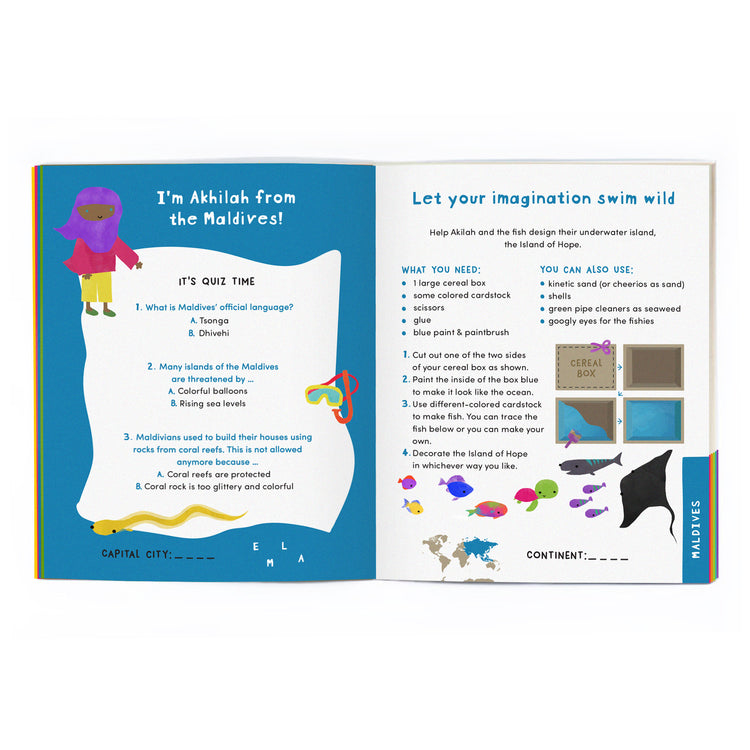 Around the World Activity Book