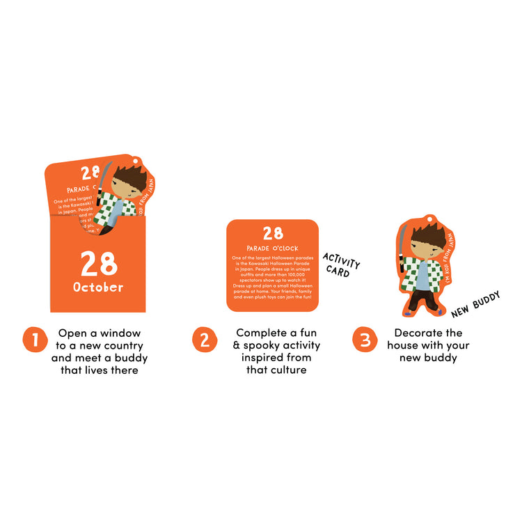 Children's Around the World Halloween Countdown 2025