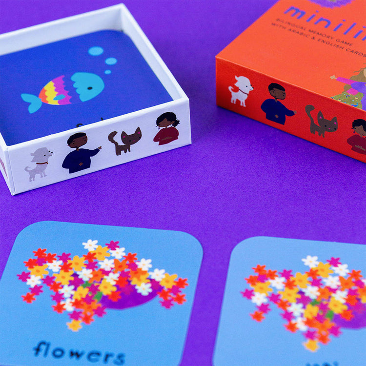 Minilingo, English/Arabic Flashcards