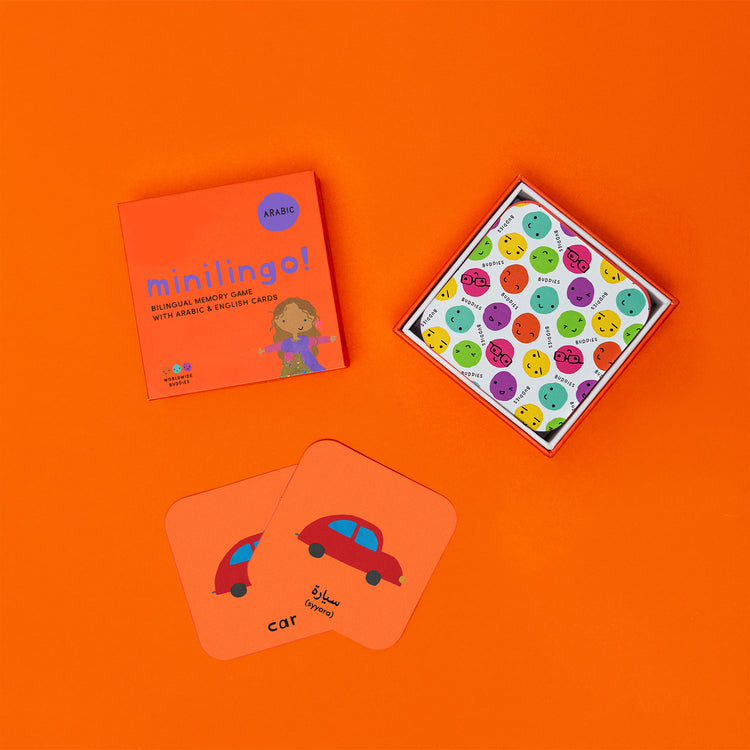 Minilingo, English/Arabic Flashcards
