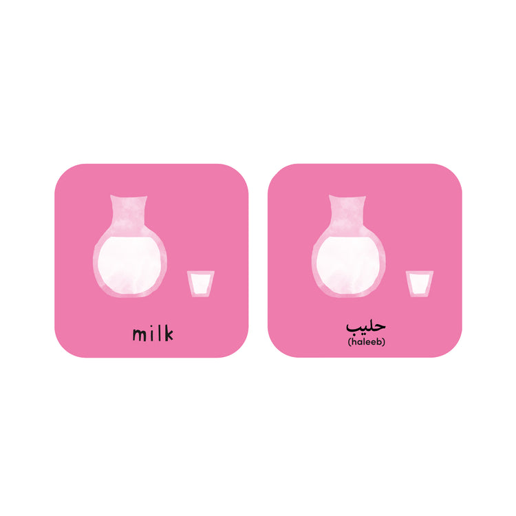 Minilingo, English/Arabic Flashcards