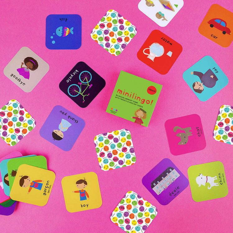 Minilingo, English/French Flashcards