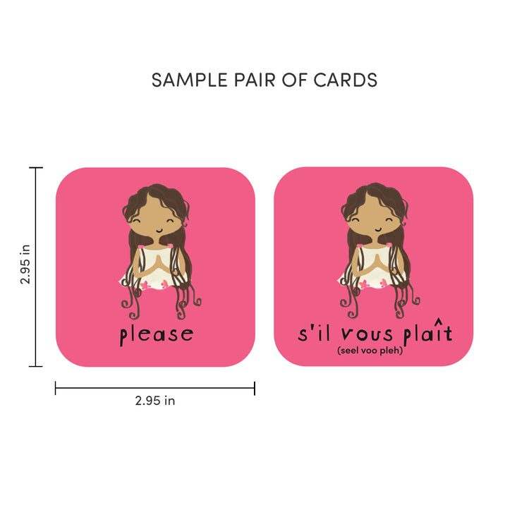 Minilingo, English/French Flashcards