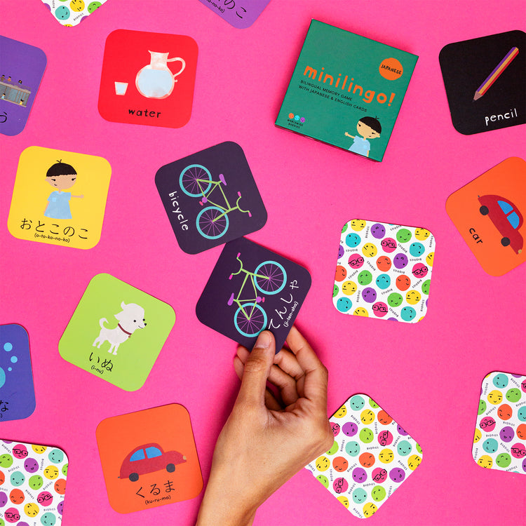 Minilingo, English/Japanese Flashcards