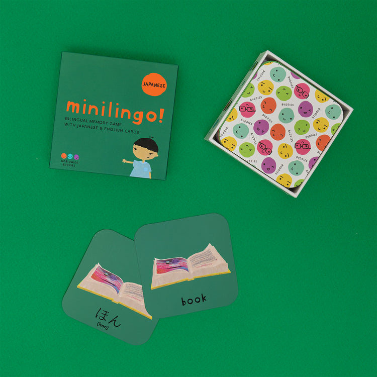 Minilingo, English/Japanese Flashcards