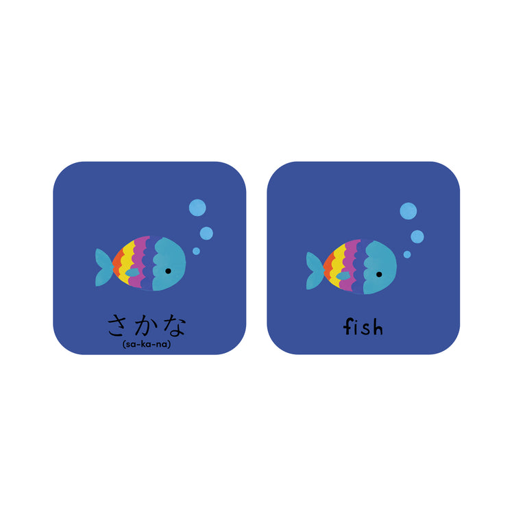 Minilingo, English/Japanese Flashcards