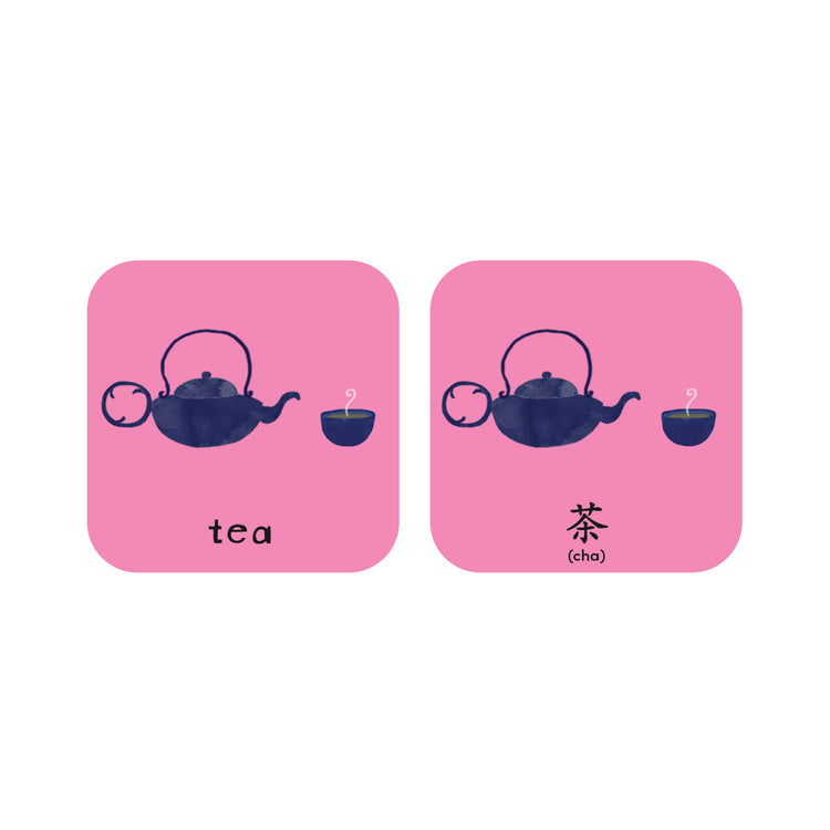 Minilingo, English/Mandarin Flashcards