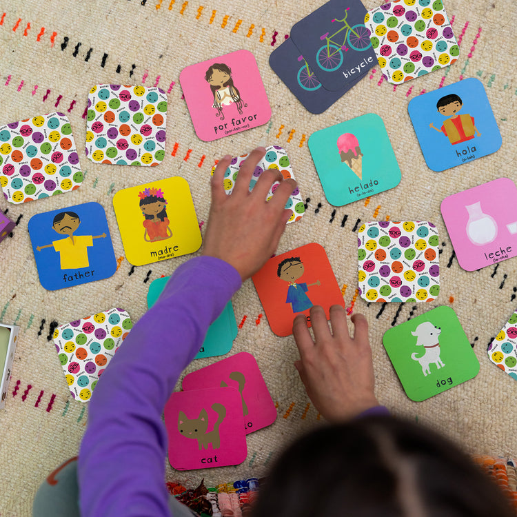 Minilingo, English/Spanish Bilingual Flashcards