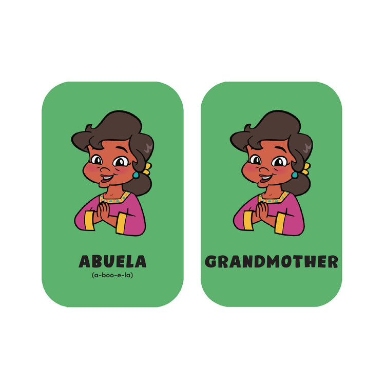 Minilingo Basic Words: Spanish/English Bilingual Flashcards