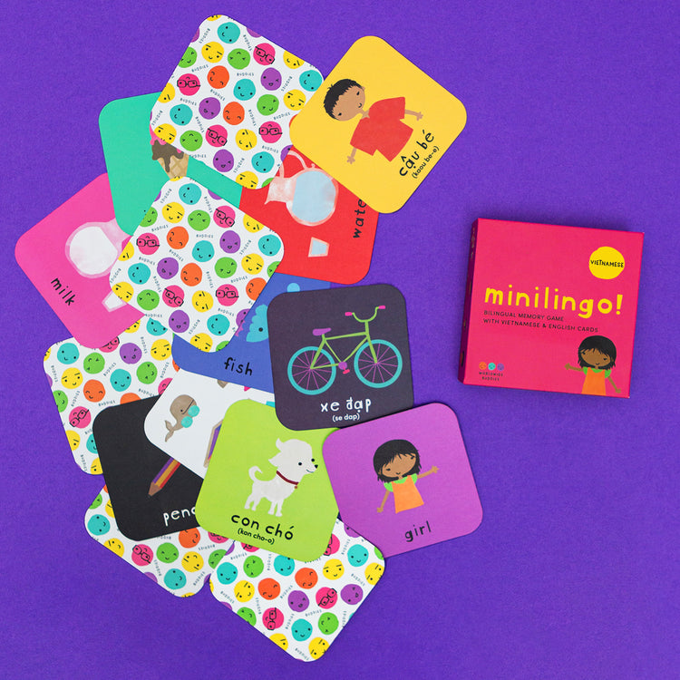 Minilingo, English/Vietnamese Flashcards
