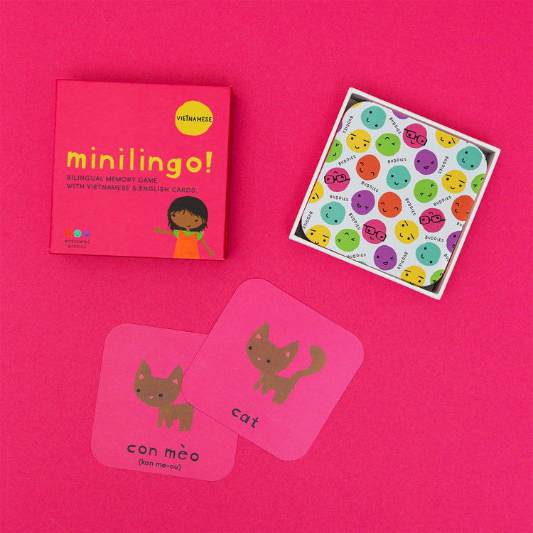 Minilingo, English/Vietnamese Flashcards