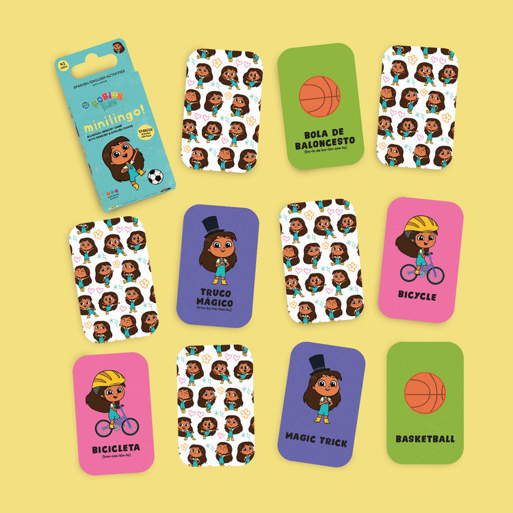 Minilingo Activities: Spanish/English Bilingual Flashcards