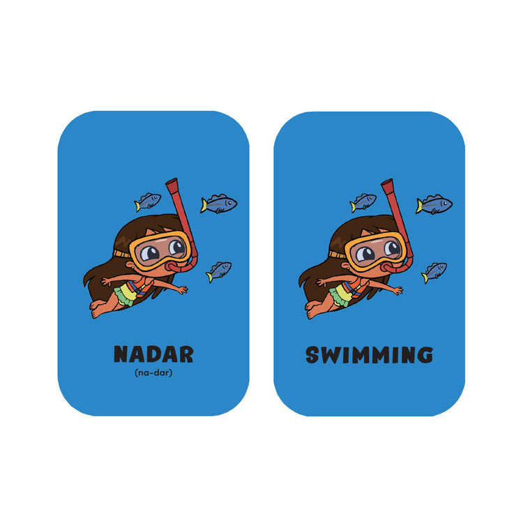 Minilingo Activities: Spanish/English Bilingual Flashcards