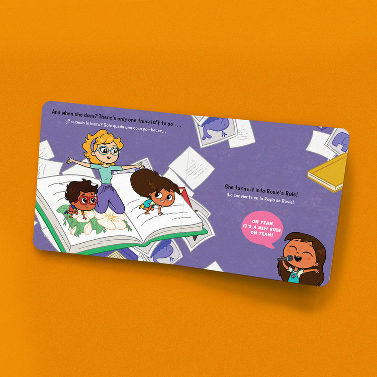 Rosie's Rules: Meet Rosie Fuentes Spanish/English Bilingual Board Book