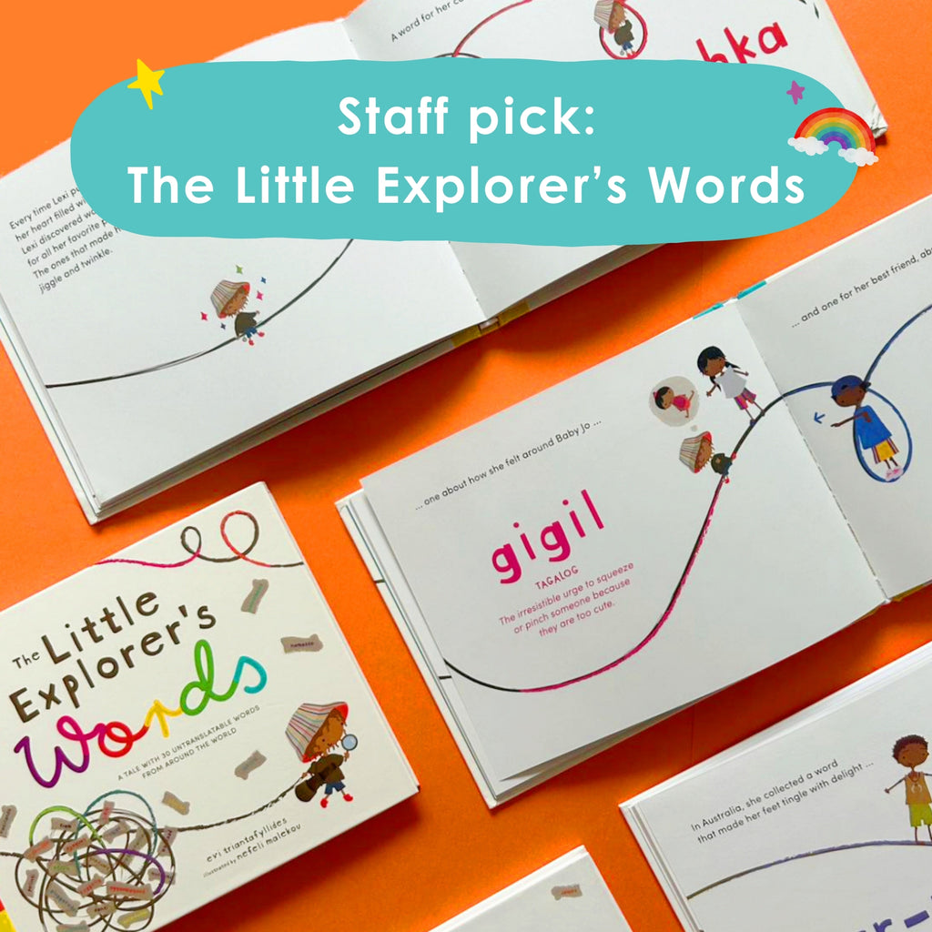 Staff pick: "The Little Explorer's Words" – The most whimsical rhyming adventure