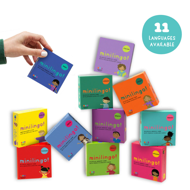 Minilingo, Hindi/English Flashcards