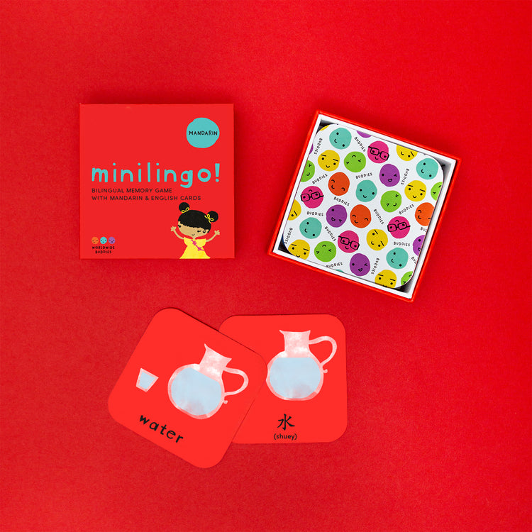 Minilingo, English/Mandarin Flashcards