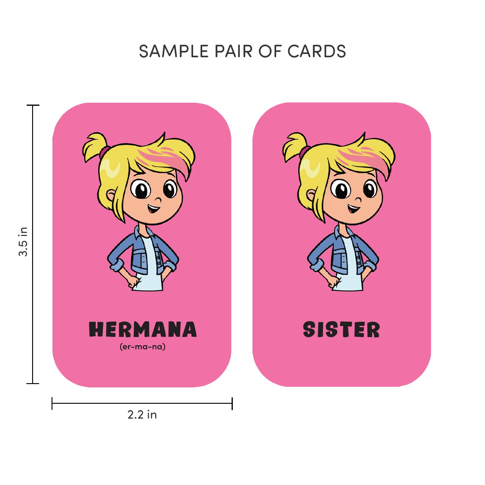 Minilingo Basic Words: Spanish/English Bilingual Flashcards