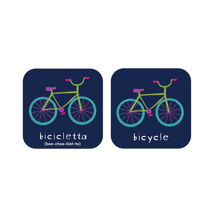 Minilingo, Italian/English Flashcards