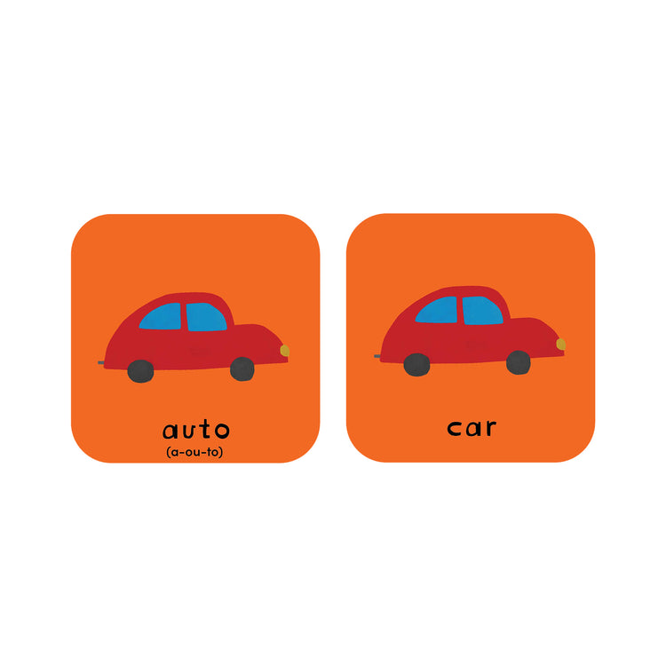 Minilingo, Italian/English Flashcards