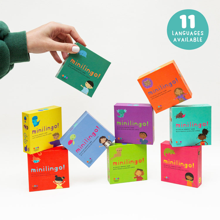 Minilingo, English/Italian Bilingual Flashcards