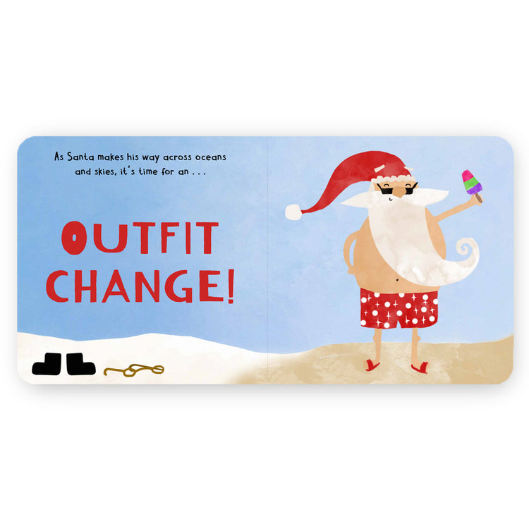 Santa's Busy Christmas Board Book