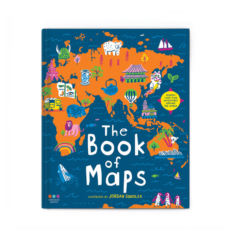Main Mapbook The Book of Maps – Worldwide Buddies