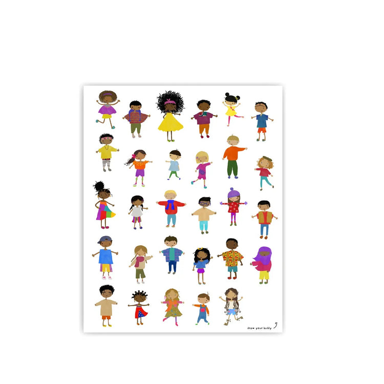 The Book of Cultures with Stickers & a Map