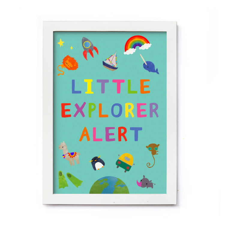 Little Explorer Poster